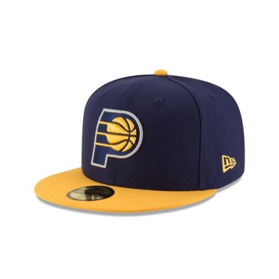 Sapca New Era Indiana Pacers NBA 2Tone 59FIFTY Fitted - Albastri